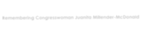 Remembering Congresswoman Juanita Millender-McDonald
